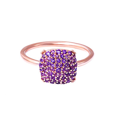 Amethyst-Silberring