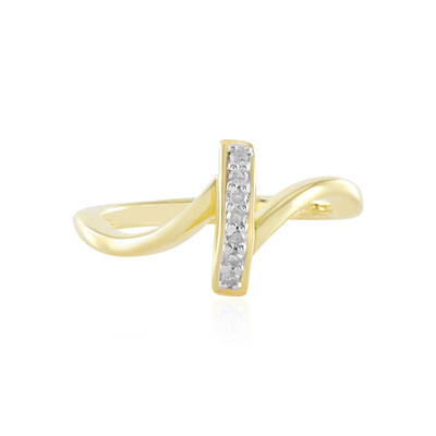 I2 (I) Diamant-Silberring