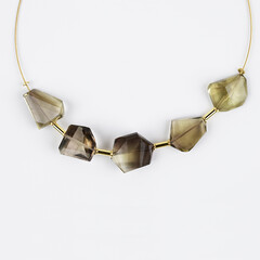 Limonen-Quarz-Collier