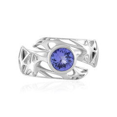 Tansanit-Goldring (Ornaments by de Melo)