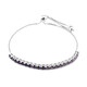 Amethyst-Silberarmband