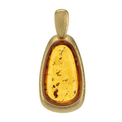 Baltischer Cognac-Bernstein-Silberanhänger (dagen)