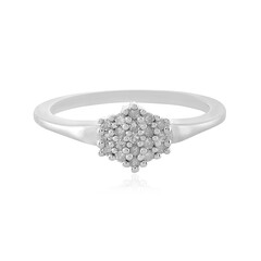 I1 (I) Diamant-Silberring