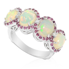 Welo-Opal-Silberring (Dallas Prince Designs)