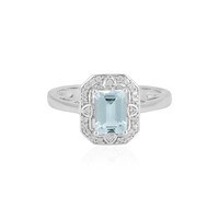 Aquamarin-Silberring