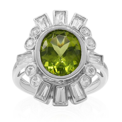 Peridot-Silberring