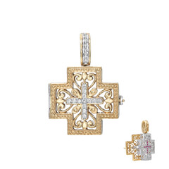 Edelstein-Goldanhänger (Dallas Prince Designs)