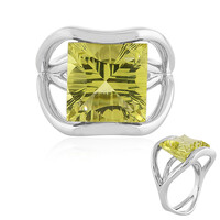 Limonen-Quarz-Silberring