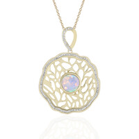 Welo-Opal-Goldhalskette (Ornaments by de Melo)