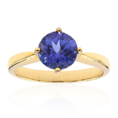 AAA-Tansanit-Goldring (CIRARI)
