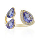 AAA-Tansanit-Goldring (CIRARI)
