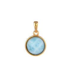 Larimar-Silberanhänger
