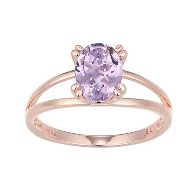 Lavendel-Amethyst-Silberring