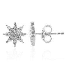 I2 (I) Diamant-Silberohrringe