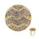 Tansanit-Goldring (Adela Gold)