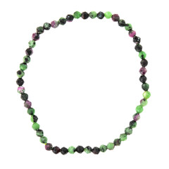 Rubin-Zoisit-Armband