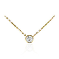 Weißer Topas-Silbercollier