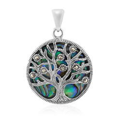 Abalone-Muschel-Silberanhänger (Art of Nature)