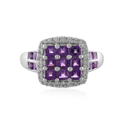 Sambia-Amethyst-Silberring