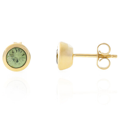 Namibia-Demantoid-Goldohrringe (CUSTODANA)