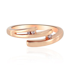 Pinkfarbener I3 Argyle-Brillant-Goldring (Mark Tremonti)
