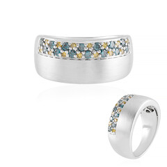 I3 Diamant-Goldring (KM by Juwelo)