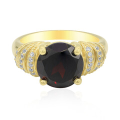 Granat-Silberring