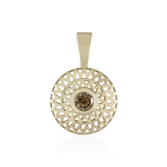 I2 Champagner-Brillant-Goldanhänger (Ornaments by de Melo)
