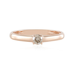 I1 Schokoladen-Brillant-Goldring (SUHANA)