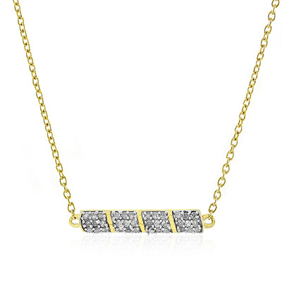 I4 (J) Diamant-Silbercollier
