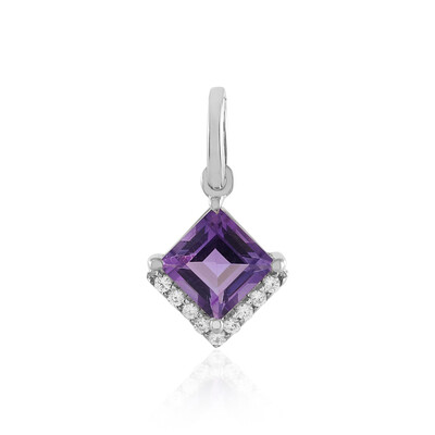 Marokkanischer Amethyst-Silberanhänger