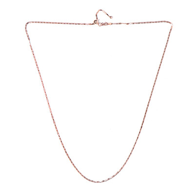 Silber-Mariner-Kette - 3,2 g - 61 cm - rosévergoldet