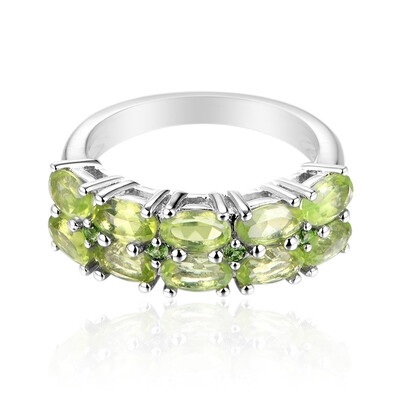 Peridot-Silberring