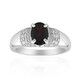 Granat-Silberring