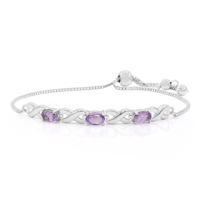 Amethyst-Silberarmband