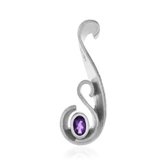 Sibirischer Amethyst-Silberanhänger