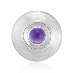 Sambia-Amethyst-Silberanhänger