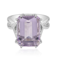 Lavendel-Amethyst-Silberring