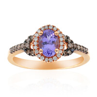 AAA-Tansanit-Goldring