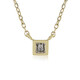 SI2 (H) Diamant-Goldcollier