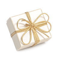 Geschenkbox weiß S