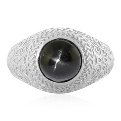 Indischer Stern-Diopsid-Herren-Silberring