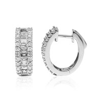 SI2 (H) Diamant-Goldohrringe (CIRARI)