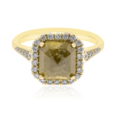 SI2 Fancy-Diamant-Goldring (CIRARI)