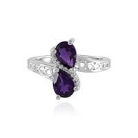 Amethyst-Silberring