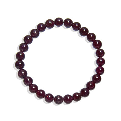 Granat-Armband