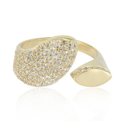 Zirkon-Goldring (Adela Gold)