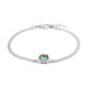Mystik-Quarz-Silberarmband