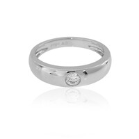 Lupenreiner (F) Brillant-Platinring (LUCENT DIAMONDS)