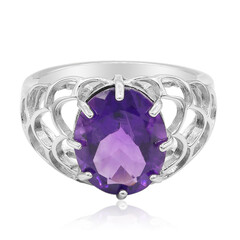 Marokkanischer Amethyst-Silberring
